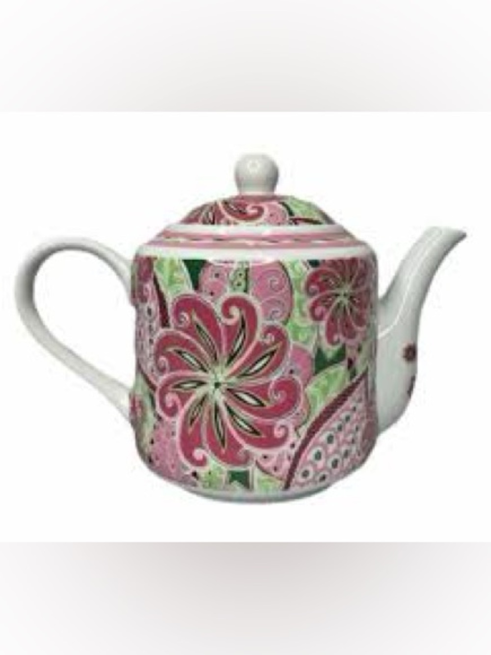 Vera Bradley Andrea by Sadek Floral Ceramic Teapot